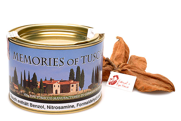 Michael Apitz Memories of Tuscany Pfeifentabak 100g Dose